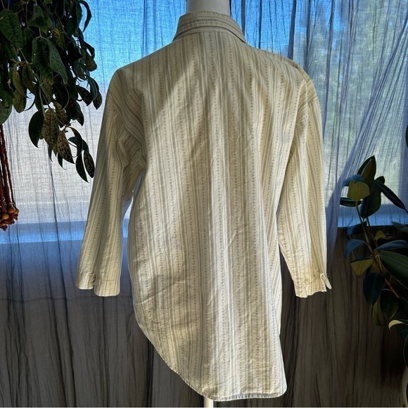 Byer California Vintage Cream Western Button Up - Picture 7 of 7